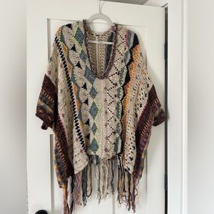 Free people Poncho